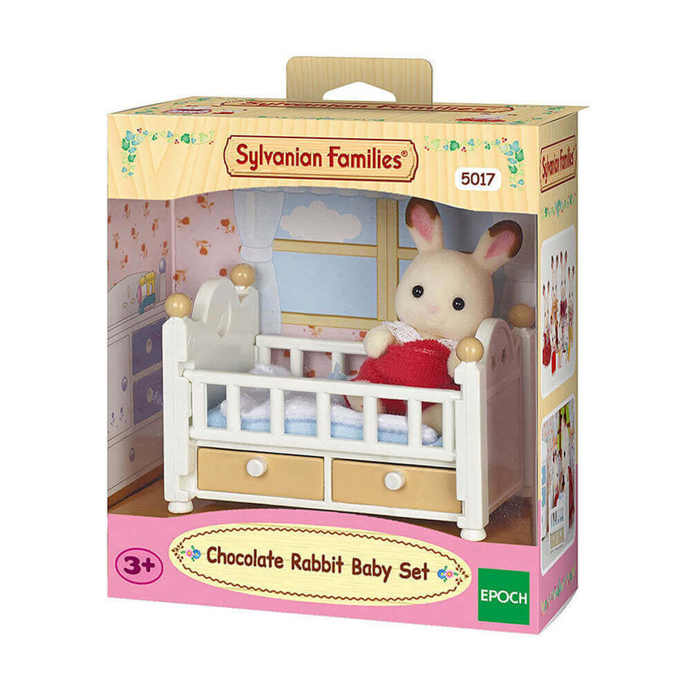 Sylvanian Families Chocolate Rabbit Baby Set 5017